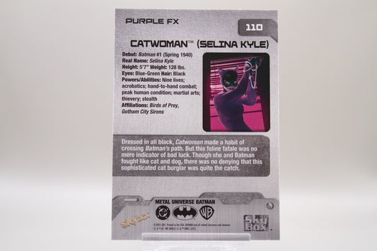 110 - Catwoman (Selina Kyle) (Purple FX)
