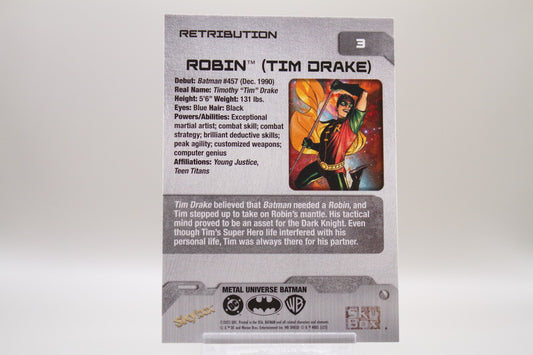 3 - Robin (Tim Drake) (Retribution)