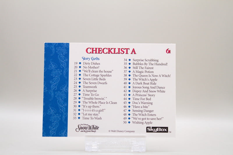 61 - Checklist A
