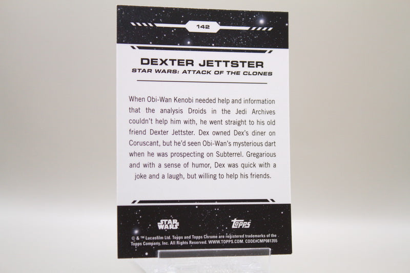 142 - Dexter Jettster
