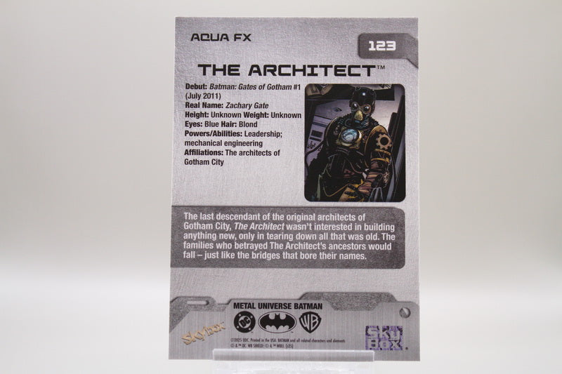 123 - The Architect (Aqua FX)