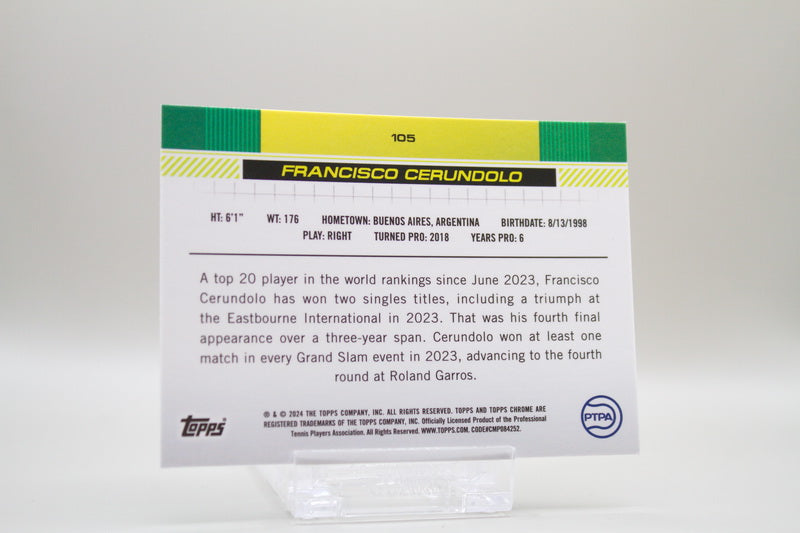 105 - Francisco Cerundolo