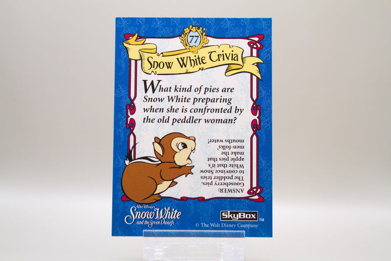 77 - Snow White Trivia