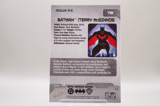 78 - Batman (Terry McGinnis) (Aqua FX)
