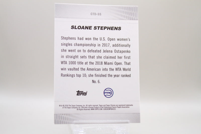 CTD-SS - Sloane Stephens