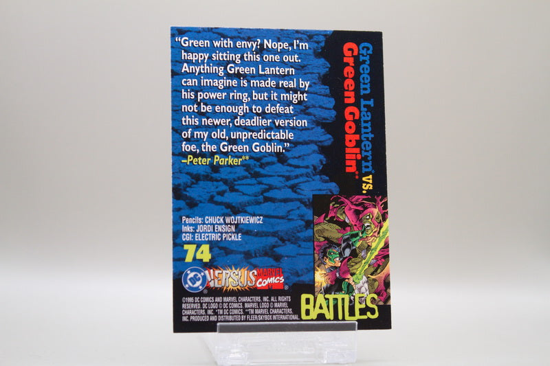 74 - Green Lantern, Green Goblin