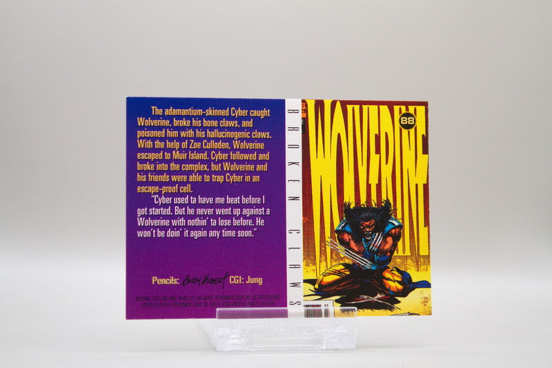 88 - Wolverine Timeline - Broken Claws
