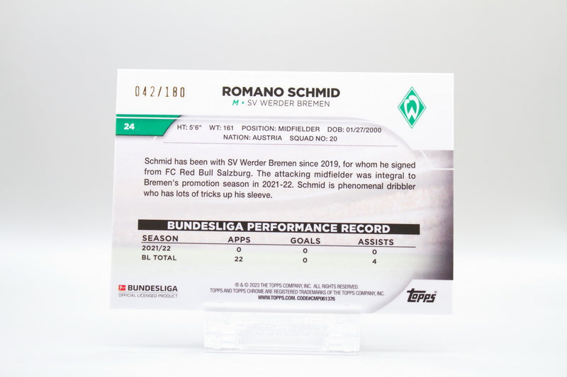 24 - Romano Schmid 042/180 (RC)