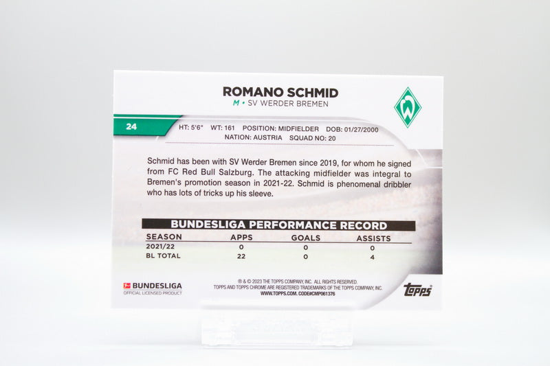24 - Romano Schmid (RC)