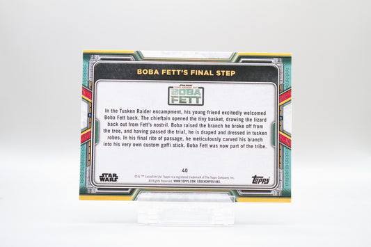 40 - Boba Fett's Final Step (Blue)