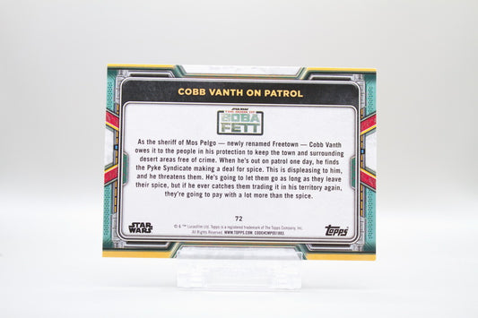 72 - Cobb Vanth on Patrol (Blue)