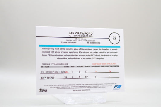 33 - F2 Drivers - Jak Crawford /99