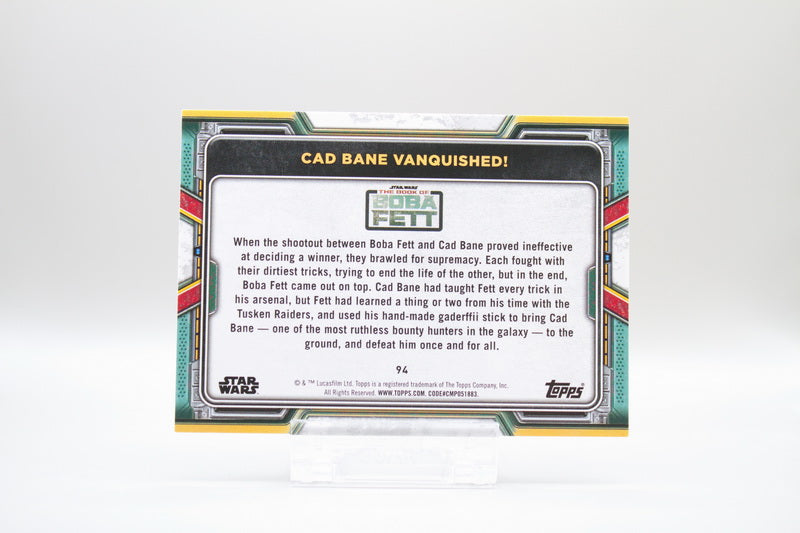 94 - Cad Bane Vanquished!