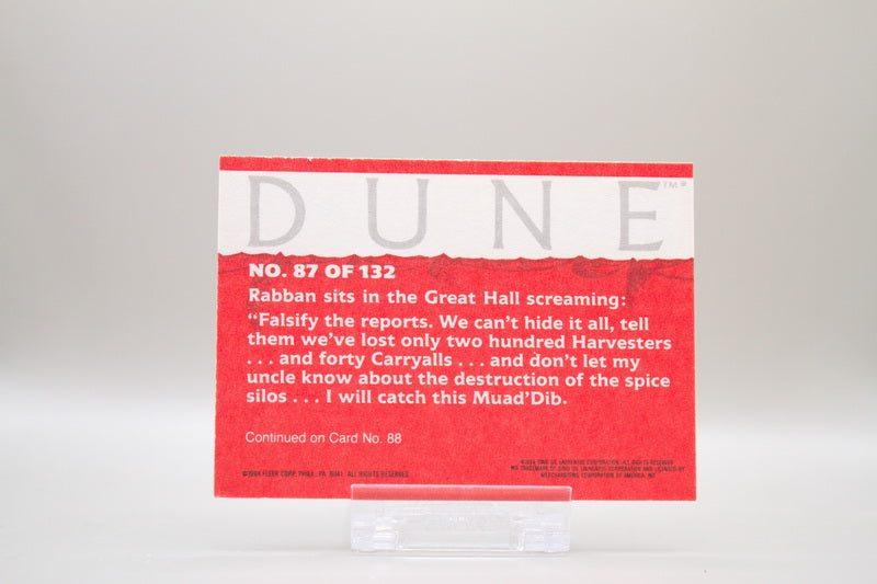 87 - "I will find this Muad'Dib!"