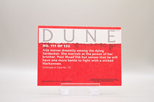 111 - Alia inspects the Battleground