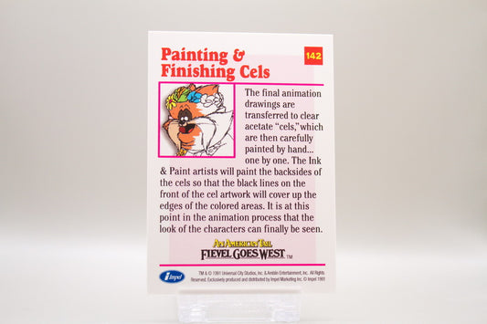 142 - Painting & Finishing Cels