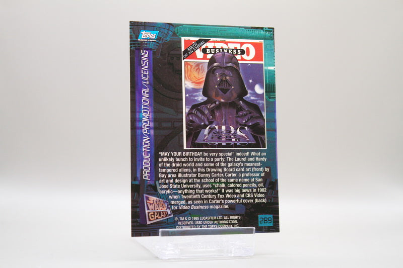 289 - Production/Promotional/Licensing