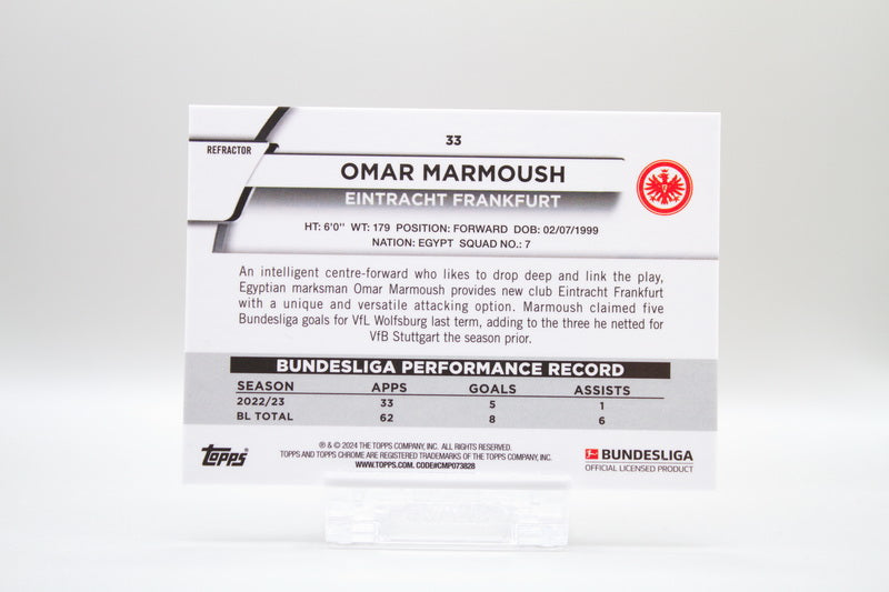 33 - Omar Marmoush 140/225