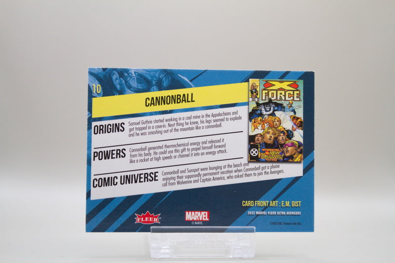 10 - Cannonball