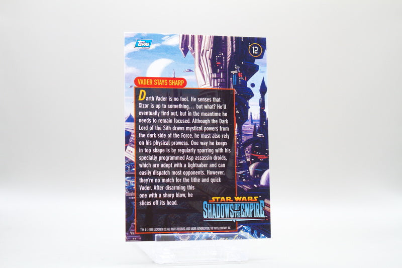 12 - Vader Stays Sharp