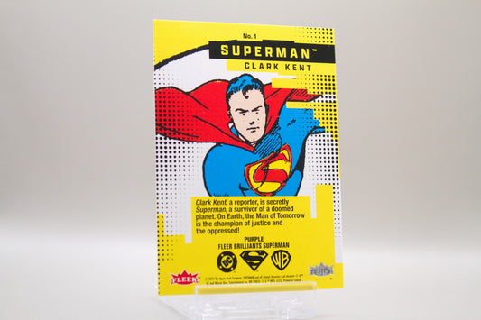 1 - Superman Clark Kent (Purple)