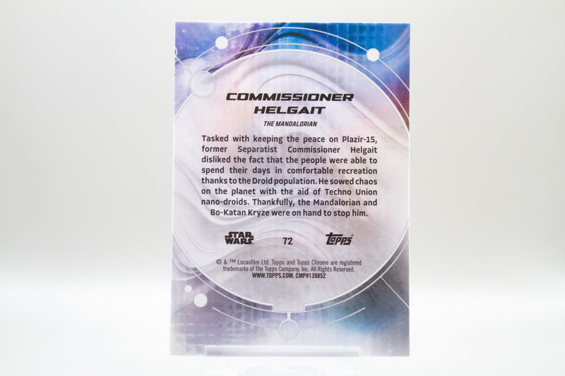 72 - Commissioner Helgait