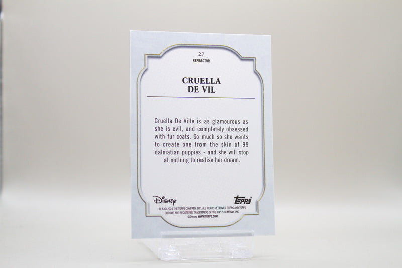 27 - Cruella de Vil (Refractor)