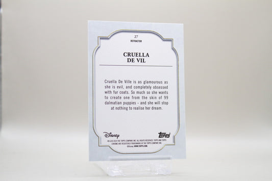 27 - Cruella de Vil (Refractor)