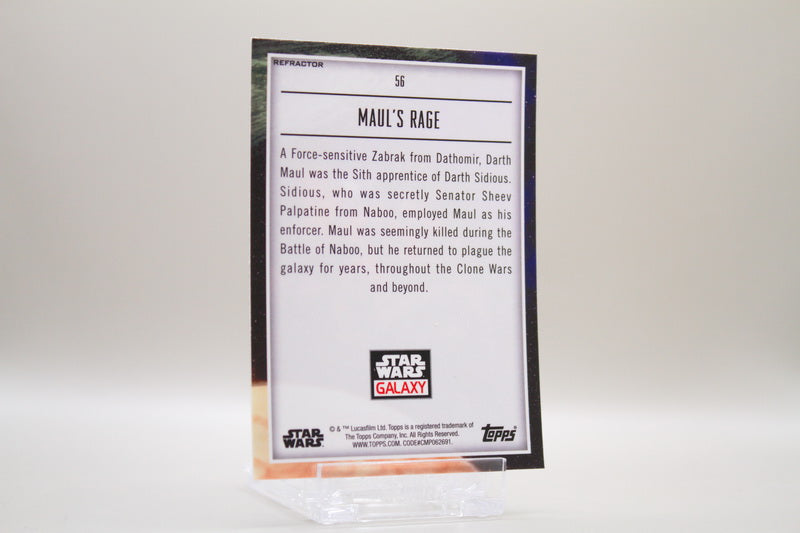 56 - Maul's Rage (Refractor)