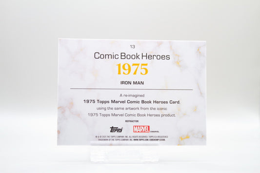 13 - Iron Man (Refractor)