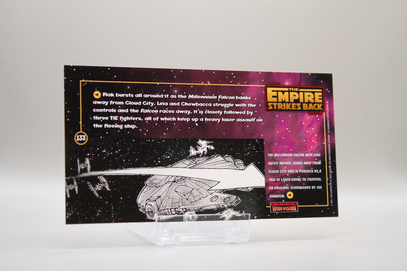 133 - Ext. Space - Millennium Falcon - TIE Fighters