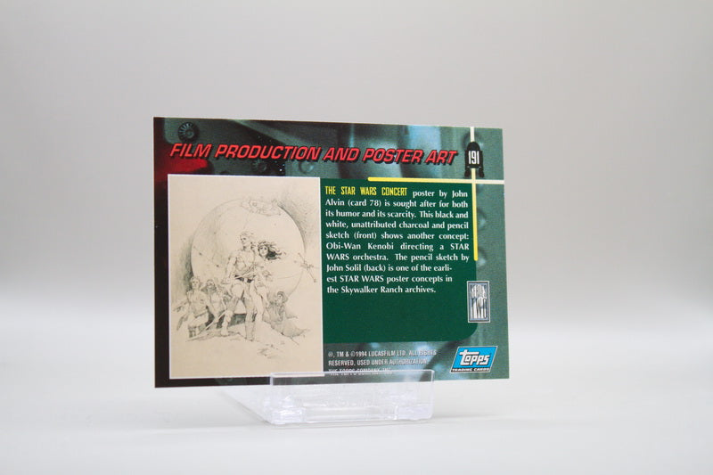 191 - Film Production and Poster Art