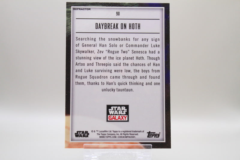 90 - Daybreak on Hoth (Refractor)