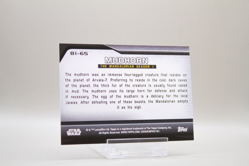 B1-65 - The Mandalorian Season 1 - Mudhorn