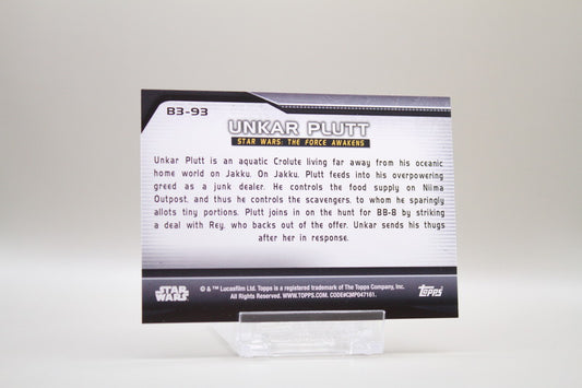 B3-93 - The Force Awakens - Unkar Plutt