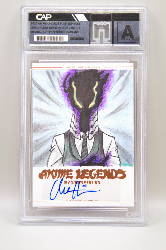 Sketch - Chuck Huber (Signed) as "Kurogiri" in "My Hero Academia" by Peterson Manzano