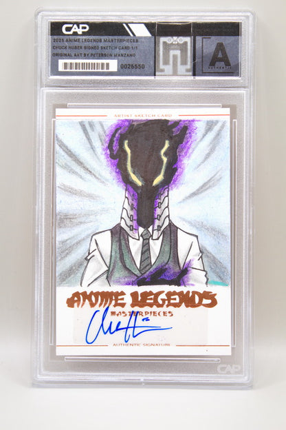 Sketch - Chuck Huber (Signed) as "Kurogiri" in "My Hero Academia" by Peterson Manzano