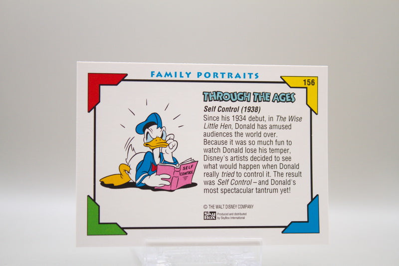 156 - Family Portraits - Donald Duck in Self Control