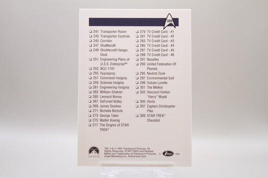 309 - Star Trek Checklist