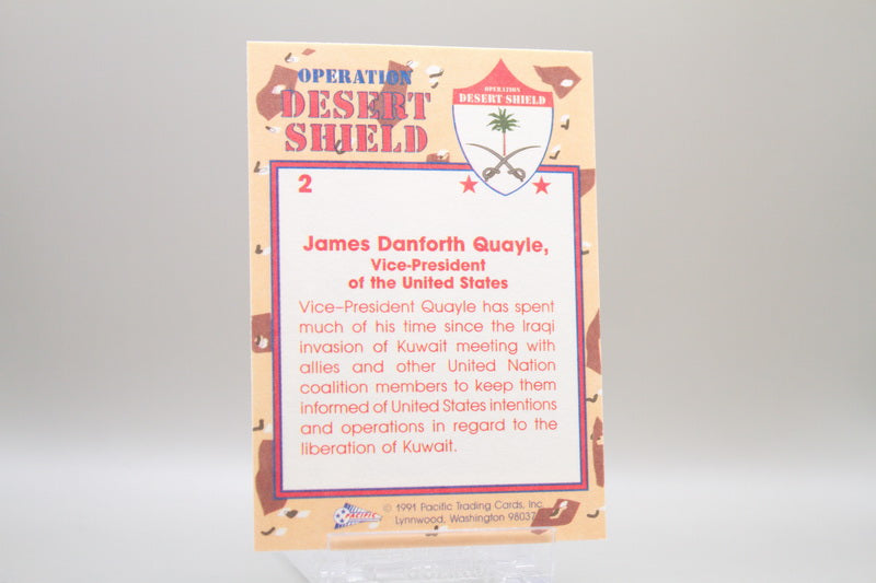 2 - Vice-President Dan Quayle