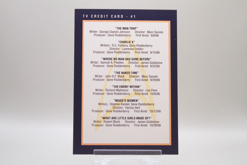 279 - TV Credit Card #1