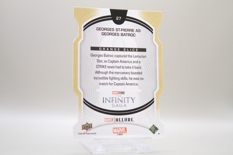 27 - Georges St-Pierre as Georges Batroc (Die-Cut)