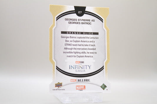 27 - Georges St-Pierre as Georges Batroc (Die-Cut)