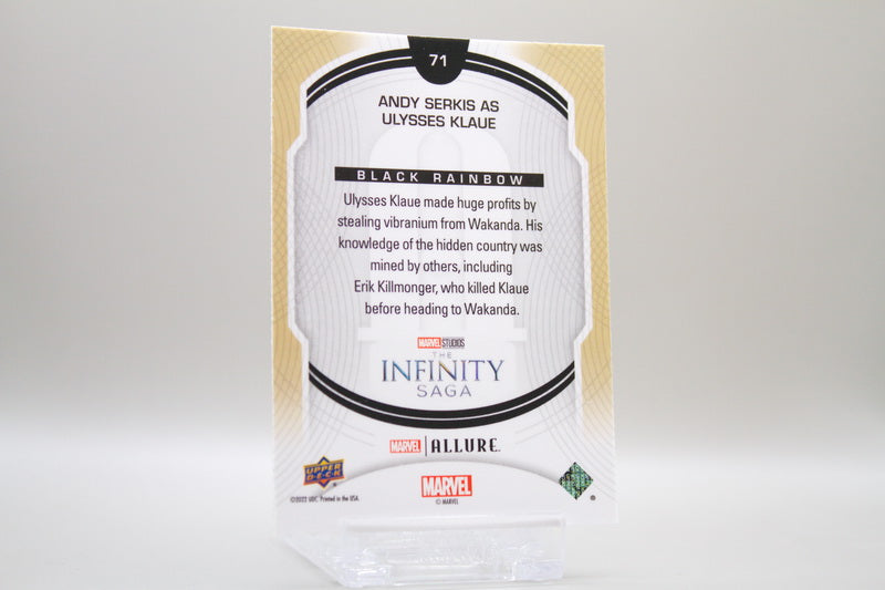 71 - Andy Serkis as Ulysses Klaue (Black Rainbow)