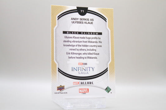 71 - Andy Serkis as Ulysses Klaue (Black Rainbow)