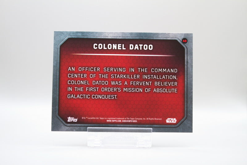 49 - Colonel Datoo