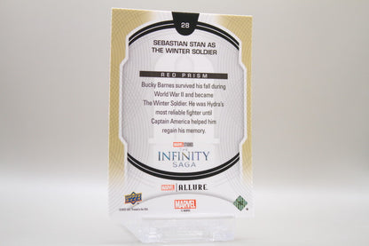 28 - Sebastian Stan as The Winter Soldier