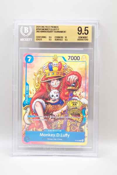BGS 9.5 - Monkey.D.Luffy (V.3) P-043