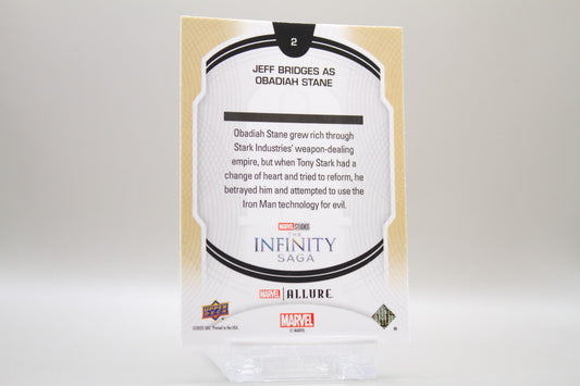 2 - Jeff Bridges as Obadiah Stane