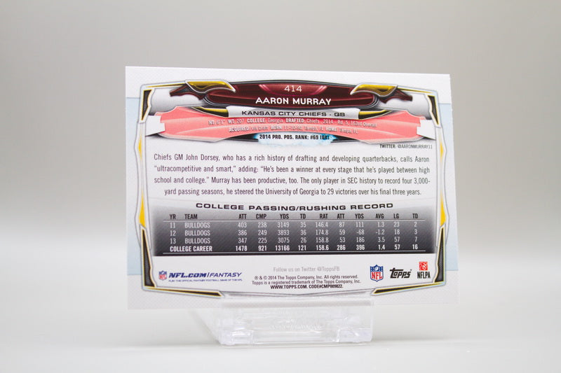 414 - Aaron Murray (RC)